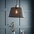 Curzon Pendant Light in Black - Steel