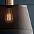 Curzon Pendant Light in Black - Steel