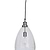 Hoxton Bullet Pendant Light Satin Nickel