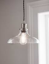 Hoxton Pendant Light Large Satin Nickel