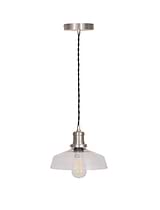 Hoxton Pendant Light Satin Nickel