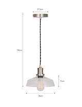 Hoxton Pendant Light Satin Nickel