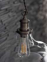 Hoxton Pendant Light Large Antique Bronze