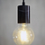 Lansdowne 3 Light Pendant - Black Marble
