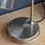 Hoxton Dome Table Lamp Satin Nickel