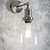 Hoxton Dome Wall Light Satin Nickel