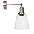 Hoxton Dome Wall Light Satin Nickel