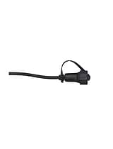 Festoon Lights Classic Extendable 20 Bulbs Black