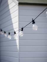 Festoon Lights Classic Extension Kit 10 Bulbs Black