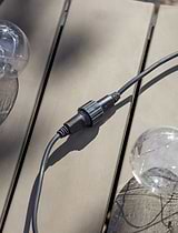 Festoon Lights Classic Extension Kit 10 Bulbs Black