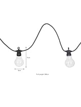 Festoon Lights Classic Extension Kit 10 Bulbs Black