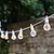 Festoon Lights, Classic - 10 Bulbs in White