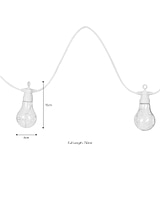 Festoon Lights, Classic - 10 Bulbs in White