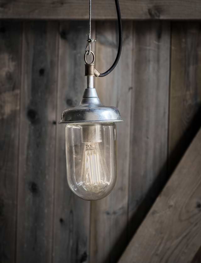 St ives galvanised outdoor lights sales