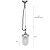 St Ives Harbour Outdoor Pendant Light