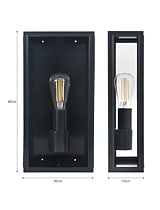 Belgrave Outdoor Lantern Tall Carbon