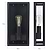 Belgrave Outdoor Lantern Tall Carbon