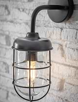 Harbour Wall Light Carbon