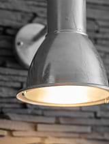 St Ives Mini Bay Light - Galvanised Steel