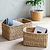 Brading Rectangular Baskets Set of 2 Natural