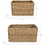 Brading Rectangular Baskets Set of 2 Natural