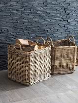 Bembridge Square Baskets Set of 2 Natural