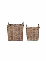 Bembridge Square Baskets Set of 2 Natural
