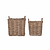 Bembridge Square Baskets Set of 2 Natural