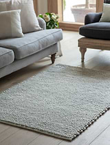 Badbury Rug 120x180cm Stone Wool