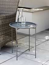 Rive Droite Side Table Charcoal