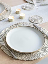 Holwell Dinner Plate White
