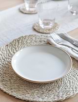 Holwell Side Plate White