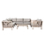 Porthallow Corner Sofa Set Natural