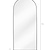 Charlcombe Arched Leaning Mirror Large