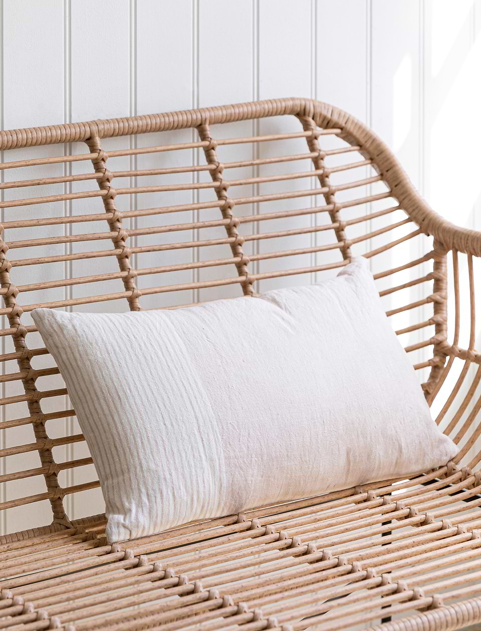 Alderley Cushion Cover 30x50  in Sand - Linen
