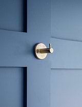 Novello Single Hook Antique Brass