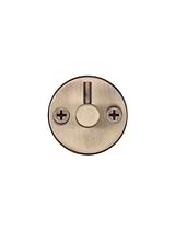 Novello Single Hook Antique Brass