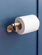 Novello Toilet Roll Holder Antique Brass