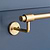 Novello Towel Rail Large Antique Brass