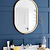 Novello Wall Mirror Antique Brass