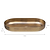 Novello Tray Antique Brass