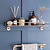 Novello Wall Shelf Antique Brass