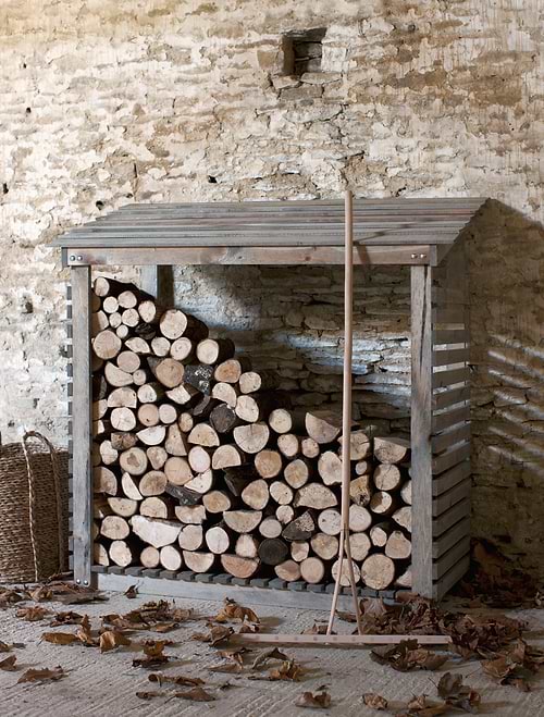 Aldsworth Log Store Wide