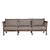 Porthallow 3 Seater Sofa Natural