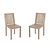 Porthallow Dining Chairs Set of 2 Natural