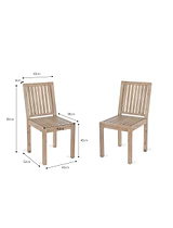 Porthallow Dining Chairs Set of 2 Natural