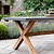 Burford Table, Large in Grey - Polystone
