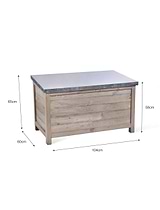 Aldsworth Outdoor Storage Box Large Natural