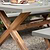 Burford Table & Bench Set Large Natural