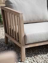 Porthallow 3 Seater Sofa Set Natural
